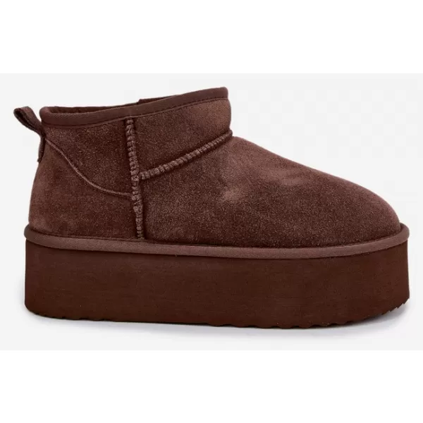  Dámské sněhule BOTO 6391 BROWN 