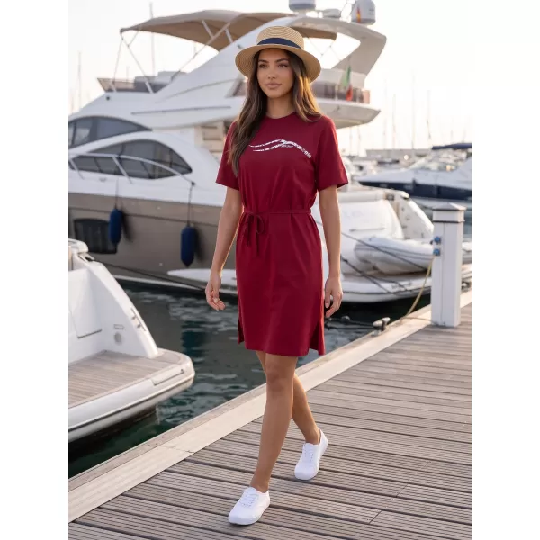  Dámské šaty ALTISPORT ALW001816 GARNET 