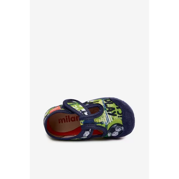  Dětské bačkory MILAMI 112/BR-3 BLUE 