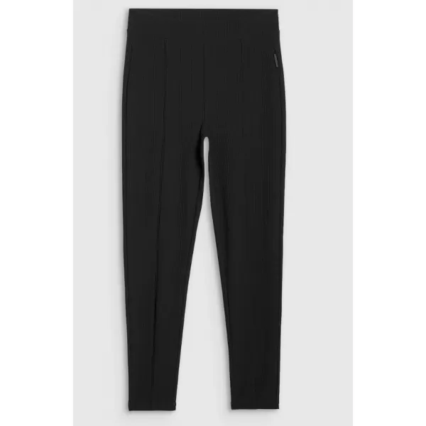  Dámské legíny 4F 4FWAW25TTIGF237 DEEP BLACK 