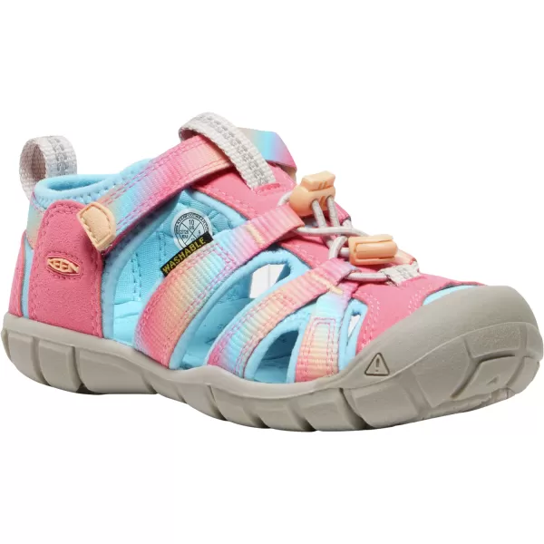  Dětské sandály KEEN SEACAMP II CNX OMBRE PINK LEMONADE 
