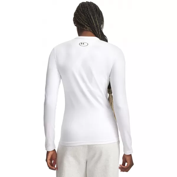  Dámské triko UNDER ARMOUR UA COLDGEAR CREW 6013664-100 BÍLÁ 