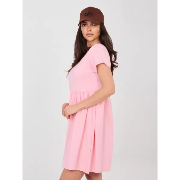  Dámské šaty RUE PARIS RV-SK-5672.03P BRIGHT PINK 
