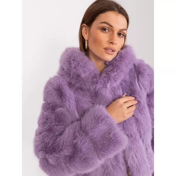  Dámská bunda WOOL FASHION ITALIA AT-KR-2378.96P BRIGHT PURPLE 