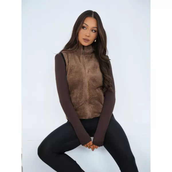  Dámská vesta FACTORY PRICE CS-KZ-BT1031.00 DARK BEIGE 