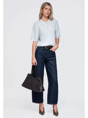 Dámská halenka OMBRE OW-TS-E0091 GREY