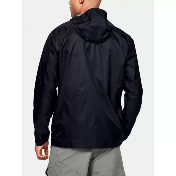  Pánská bunda UNDER ARMOUR CLOUDBURST STORM SHELL 1350950-001 ČERNÁ 