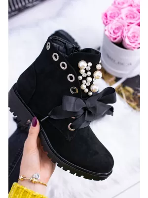 Dámské kotníkové boty BOTO 8371 BLACK