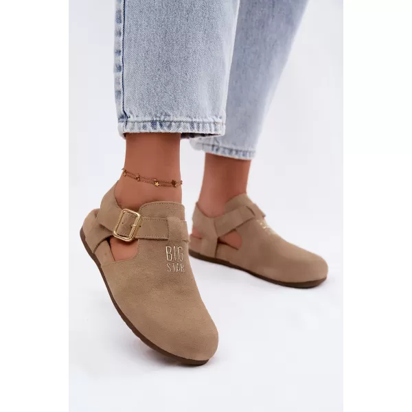  Dámské sandály BIG STAR SHOES TT274542 BEIGE 