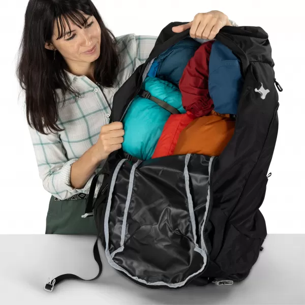  Dámský cestovní batoh OSPREY FAIRVIEW TREK 70 BLACK 