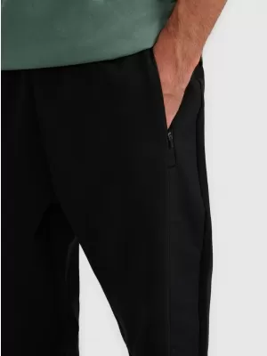 Pánské kalhoty 4F 4FWAW25TTROM1252 DEEP BLACK