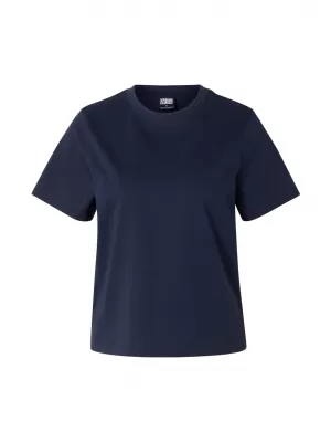 Dámské tričko URBAN CLASSICS TB8574-01641 MIDNIGHT NAVY