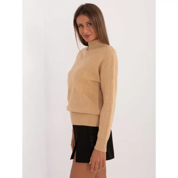  Dámský svetr WOOL FASHION ITALIA AT-SW-2339.54 SAND 