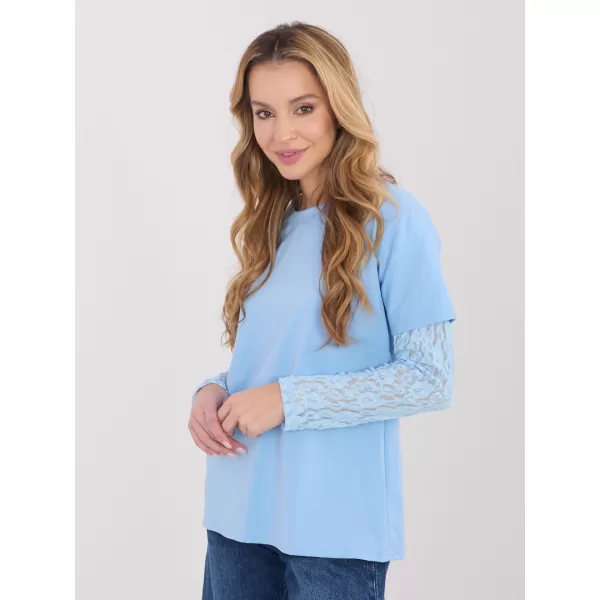  Dámské triko ITALY MODA MI-BZ-4227.61 LIGHT BLUE 