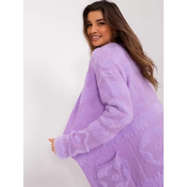  Dámský svetr WOOL FASHION ITALIA AT-SW-234503.00P BRIGHT PURPLE 