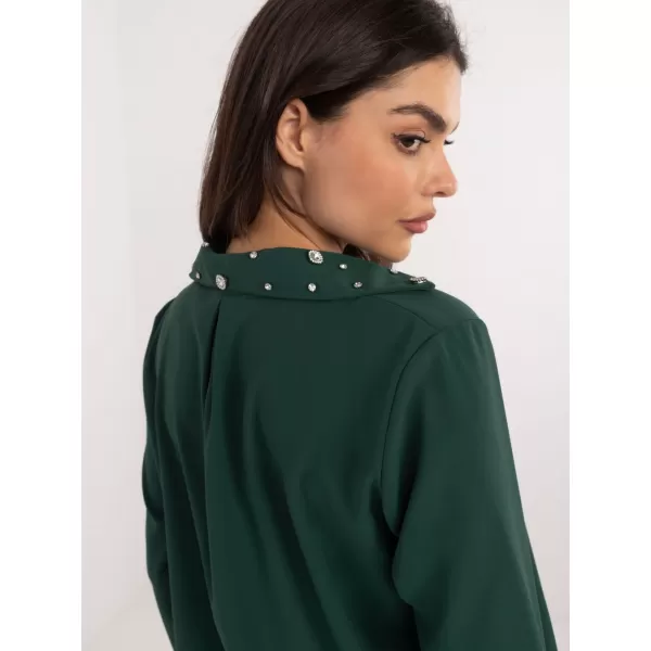  Dámská košile ITALY MODA DHJ-KS-15260.96 DARK GREEN 
