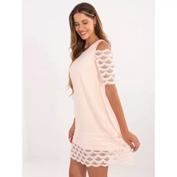  Dámské šaty LAKERTA LK-SK-506654.52 PEACH 