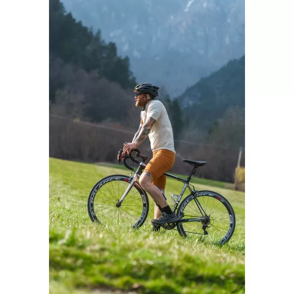 Pánský cyklo dres NORDBLANC CAMEL NBSMF8079 BÉŽOVÁ 