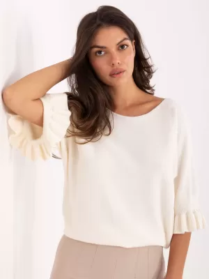 Dámský svetr ITALY MODA IT-SW-99244.65 ECRU