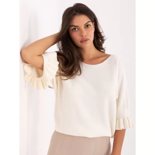  Dámský svetr ITALY MODA IT-SW-99244.65 ECRU 