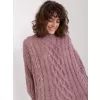 Dámský svetr WOOL FASHION ITALIA AT-SW-2363-2.30 VIOLET