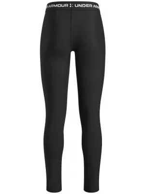 Dívčí legíny UNDER ARMOUR UA HEATGEAR BRANDED LEGGING 6013697-001 ČERNÁ