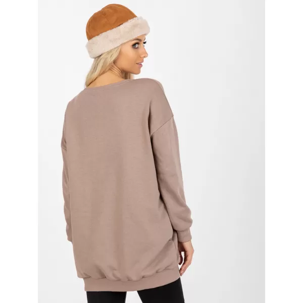 Dámská mikina RELEVANCE RV-BL-8310.60 DARK BEIGE 