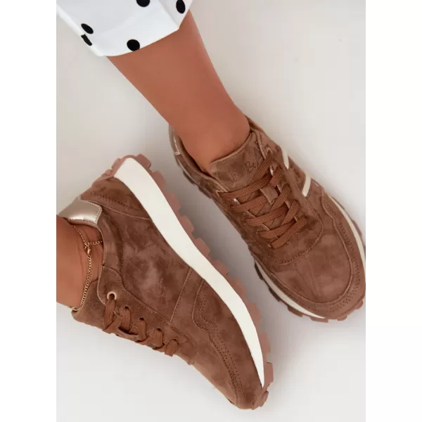  Dámské tenisky D&A LR62-7101 BEIGE 