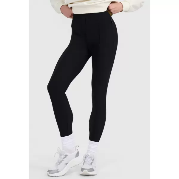  Dámské legíny 4F 4FWAW25TTIGF237 DEEP BLACK 