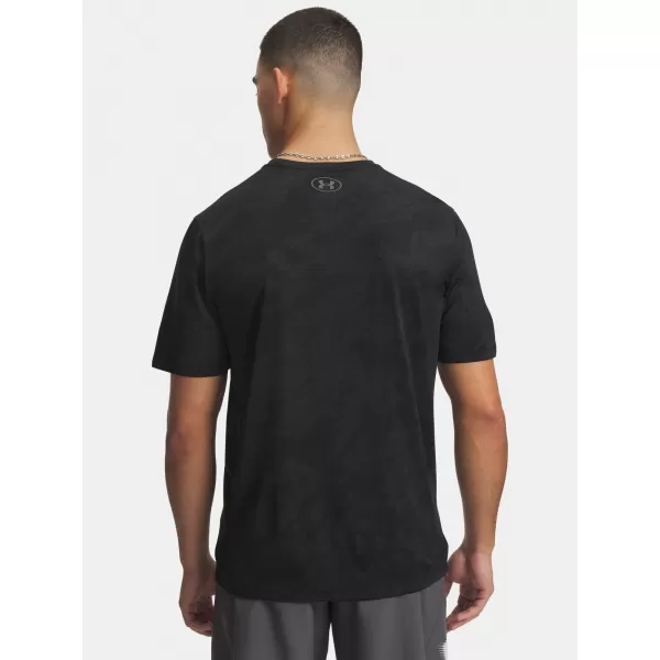  Pánské triko UNDER ARMOUR TECH VENT JCQRD SS 1390047-001 ČERNÁ 