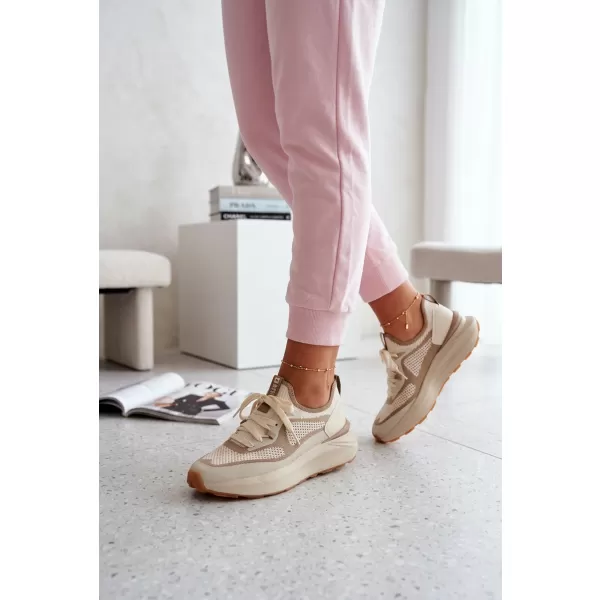  Dámské boty BIG STAR SHOES TT274571 BEIGE 