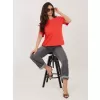 Dámské tričko RUE PARIS IT-TS-20881.85 FLUO PINK