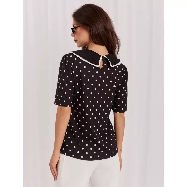  Dámská halenka ITALY MODA MI-BZ-4305.87 BLACK 