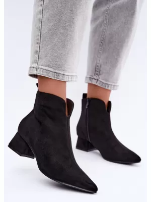 Dámské kotníkové boty BOTO D-334 BLACK