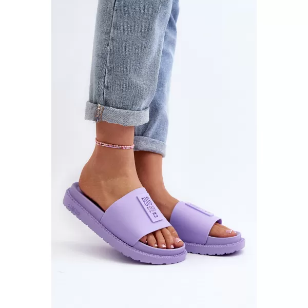  Dámské pantofle BIG STAR SHOES LL274426 VIOLET 