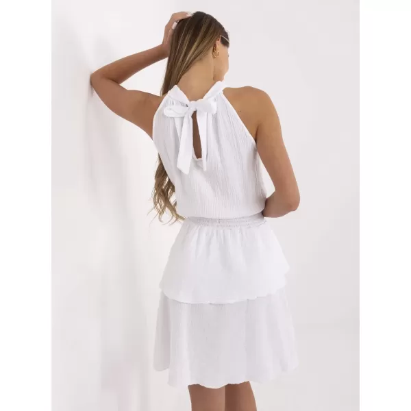  Dámské šaty ITALY MODA MI-SK-92166.71P WHITE 