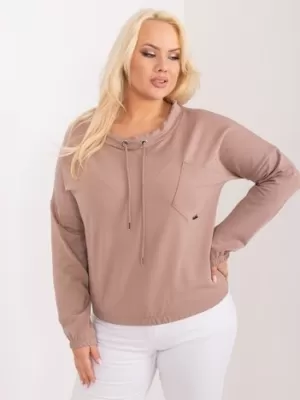Dámská halenka RELEVANCE RV-BZ-9234.38 LIGHT BROWN