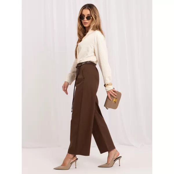  Dámské kalhoty ITALY MODA IR-SP-YV054B.24 BROWN 