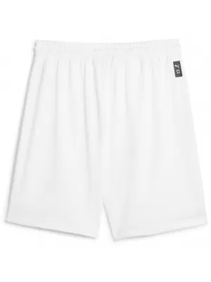 Pánské kraťasy PUMA HOOPS TEAM PRACTICE SHORT 676641-02 PUMA WHITE