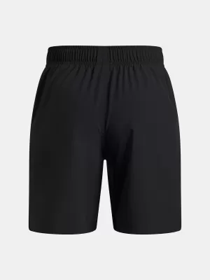 Chalepcké kraťasy UNDER ARMOUR UA B UNSTOPPABLE WOVEN SHORT 6009307-001 ČERNÁ