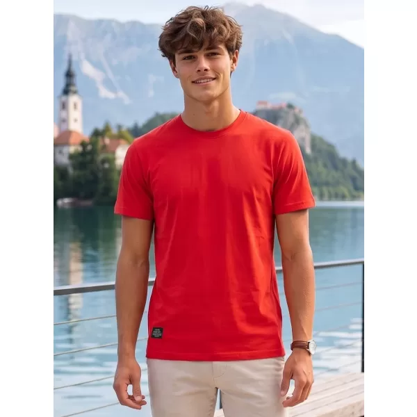  Pánské triko ALTISPORT NP/ALMST20001 SCARLET RED 