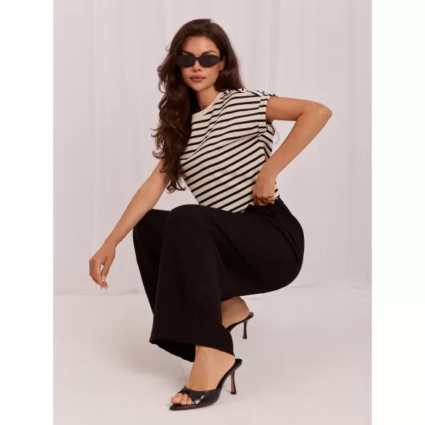  Dámské kalhoty RUE PARIS IT-SP-10358.16 BLACK 