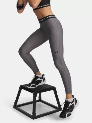 Dámské legíny UNDER ARMOUR HEATGEAR LEGGING 6010002-019 ŠEDÁ