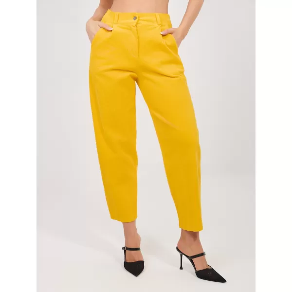  Dámské kalhoty RUE PARIS IT-SP-FL8916.80 YELLOW 
