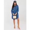 Dámská košile RUE PARIS IT-SK-L6071.93 BLUE
