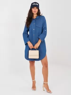 Dámská košile RUE PARIS IT-SK-L6071.93 BLUE