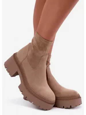 Dámské boty BOTO 9670A-1 KHAKI
