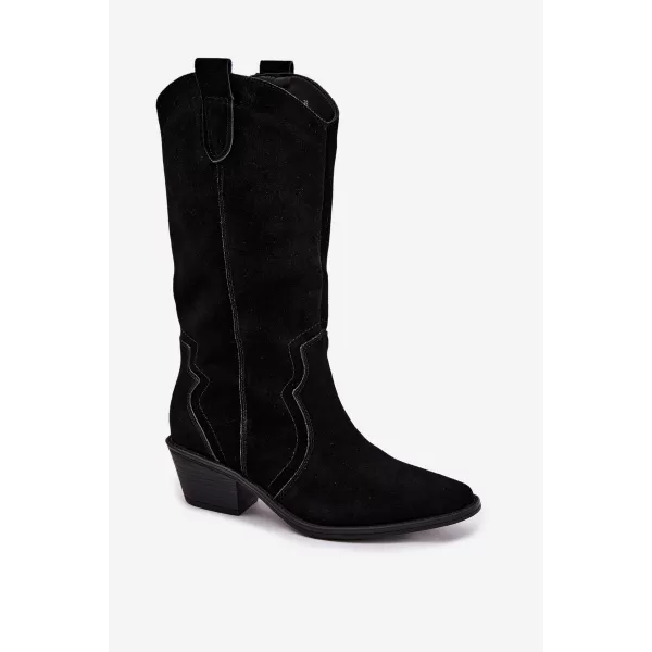  Dámské kozačky BOTO 5312 BLACK 