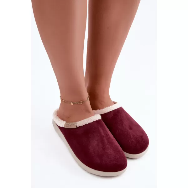  Dámské pantofle INBLU ET000042 BORDO 