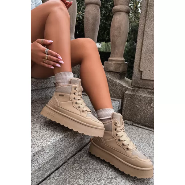  Dámské sněhule BIG STAR SHOES UU274166 BEIGE 